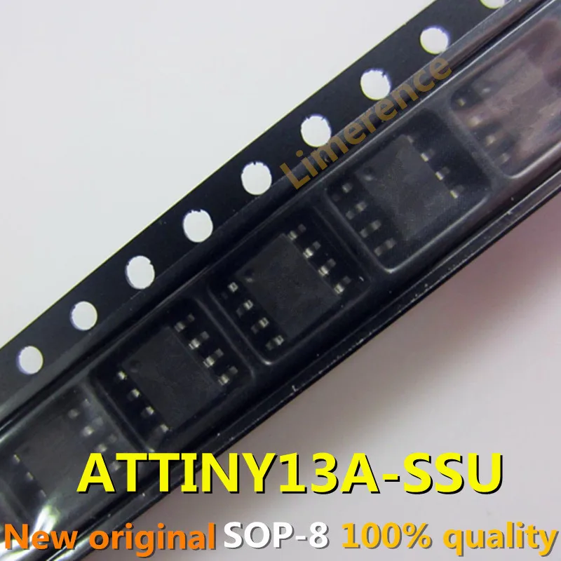 Набор микросхем ATTINY13A-SSU SOP8 ATTINY13A SSU ATTINY13 TINY13A-SSU TINY13A SOP-8 SMD новый и оригинальный
