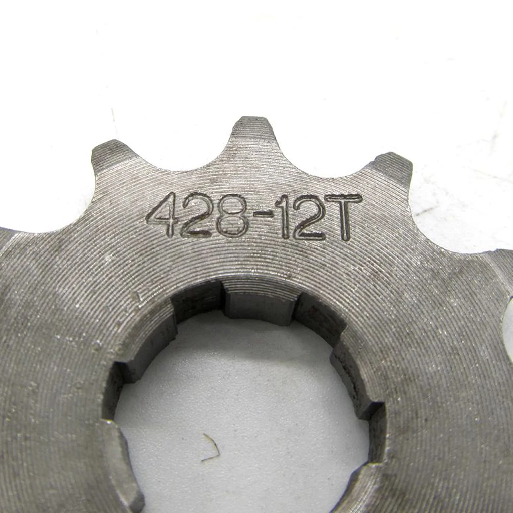 12T 428 цепная/Pitch передняя Звездочка Cog Pit/Trail/Dirt bike ATV Quad 20 мм| |