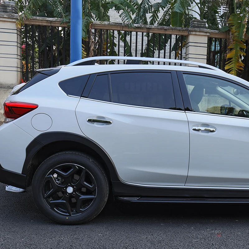 10 шт. автомобиль-Стайлинг для Subaru XV Crosstrek GK GT-Н. В. Наклейки на окна автомобиля, отделочные внешние пленки, аксессуары