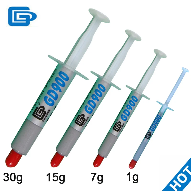 

2019 GD GD900 1g 7g 15g 30G Processor CPU Cooler Cooling Fan Thermal Grease VGA Compound Heatsink Plaster Paste