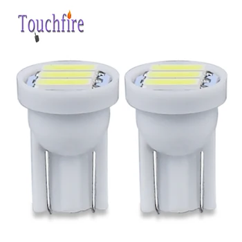 

200PCS T10 194 168 W5W 7020 3SMD Parking Dome Side Marker Reading Interior Dome Plate Light Auto Lamp 12V White Wholesale
