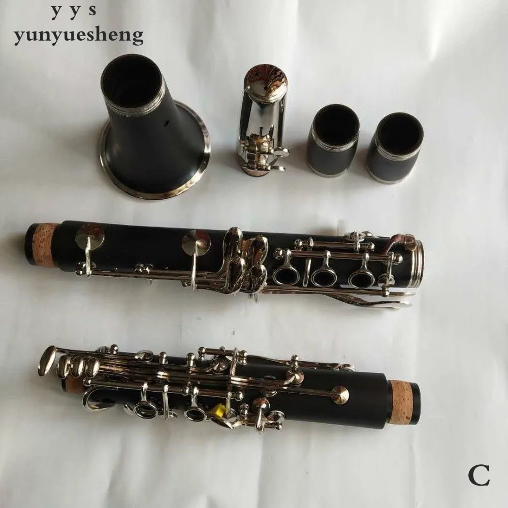 

Excellent New C Key Clarinet Ebonite Good Material and Sound