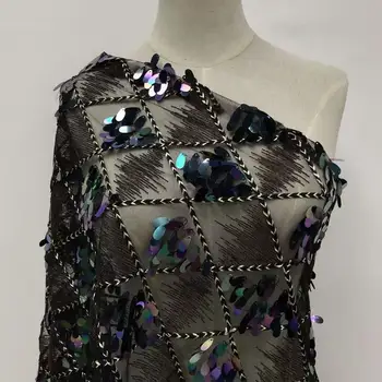 

sequence lace fabric glitter tulle lace fabric robe de mariee 2020 african lace fabric high quality 5yard