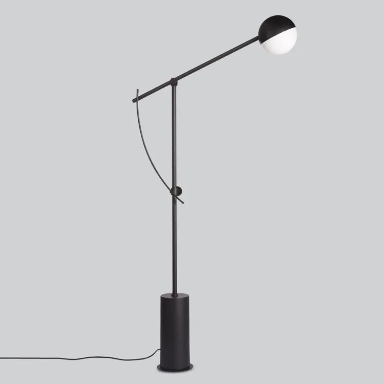 

Postmodern sitting room bedroom floor lamp art study example room marble floor lamp lights Nordic