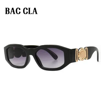 

BAC CLA Rectangle Sunglasses Women Retro Candy Color Uv400 Green Black Ladies Sun Glasses Square Metal 2021 Christmas Gifts