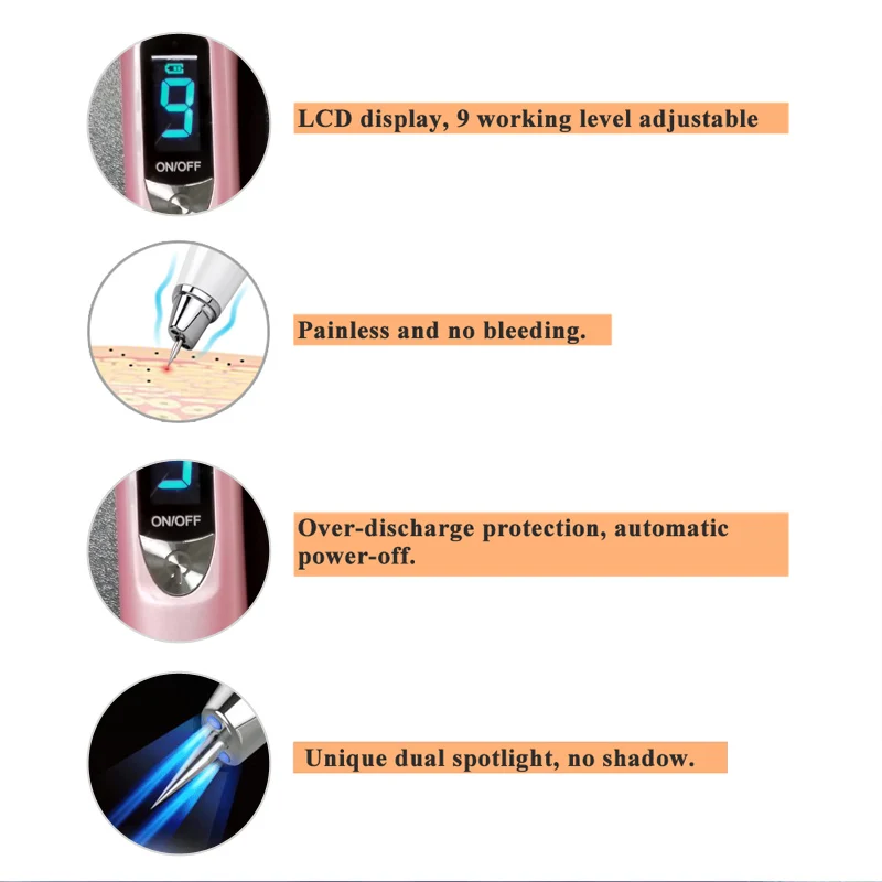 9 уровень татуировки веснушки моль удаление плазма ручка тег кожи темное пятно удаления моль машина уход за кожей