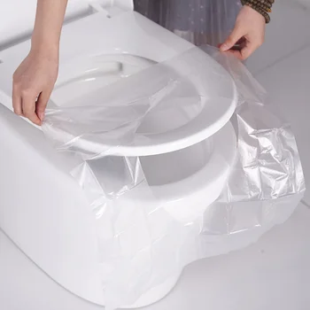 

Eco-friendly Disposable Toilet Seat Cover Mat 100% Waterproof Toilet PaperPad For Travel/Camping Bathroom Accessories 50Pcs/Pack