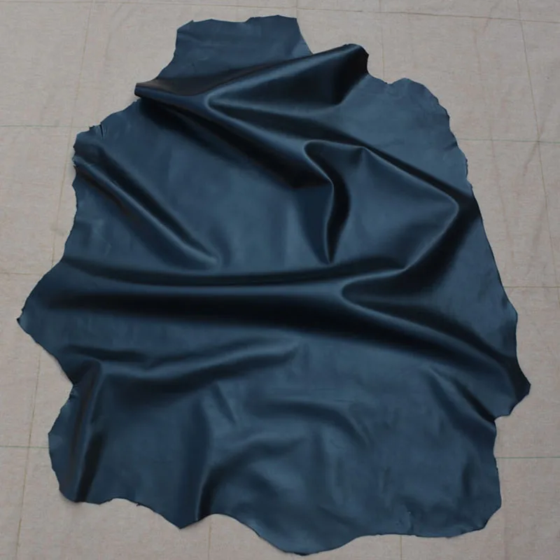 

hide black first layer sheep leather fabric diy handmade ultra-thin clothing real leather quality Genuine Leather