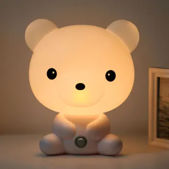 

Reading Table Lamps Children's LED Night Lights Cartoon Panda Bedroom Lamps Night Light Cartoon Animal Night For Bedroom Decor