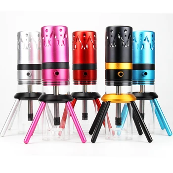 

Travel Shisha Hookah with Four-legged Windcover Nargile Sheesha Chicha Water Pipe Cachimbas Mini Shisha Hookah Accessories