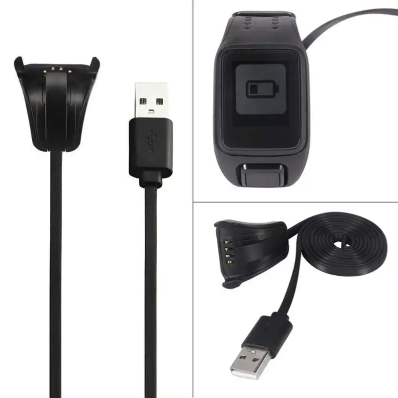 

USB Charging Charger Dock Charger Cable for TomTom Spark cardio / Spark Cardio + Music / Spark 3 Cardio GPS Fitness