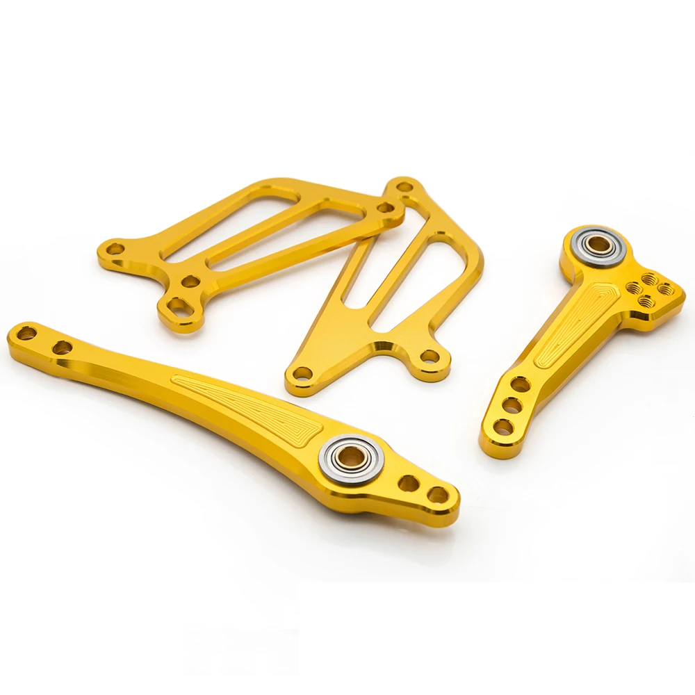 ForHonda CBR500R/400R/CB500F/400F 2013- CNC алюминиевый сплав Подножка для ног для мотоцикла педаль Rearset Часть Аксессуары