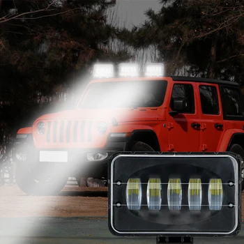 

12V 24V Work LED Light Bar Car Truck Trailer Lamp Motorcycle Headlight Super Bright 6inch 50W For Offroad SUV 4WD Boat Tractor