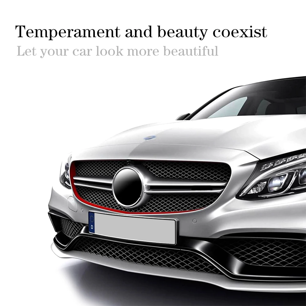 Передняя Спортивная решетка для гриля автомобиля для Benz W205- Серия бампер украшение глянцевый черный спортивный стиль передняя решетка