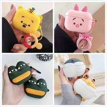 3D чехол для наушников для Airpods Pro Чехол силиконовый милый лягушка Ститч Мультяшные наушники/Earpods чехол для Apple Air pods Pro 3 чехол s