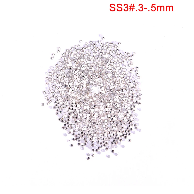 1Bag Fix Rhinestones For Nail Art Decoration Shoes And Dancing Decoration Super Glitter Flatback Multicolor Non Hot - Цвет: A9