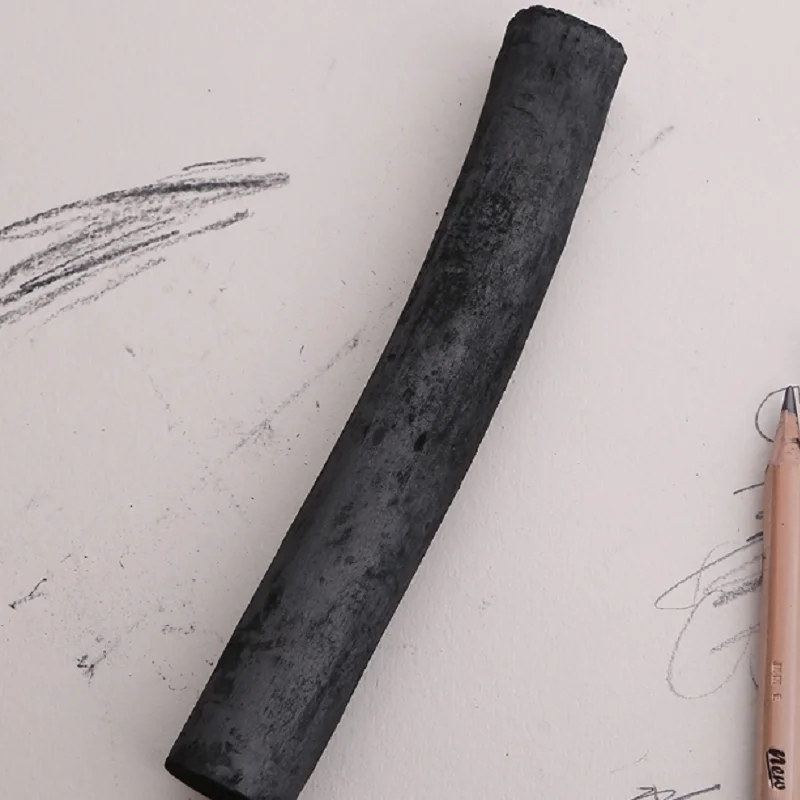 Willow Charcoal Pencils Sketch Charcoal Bars Drawing Graphite Quick Sketching Artist Products Carboncillo Para Dibujo