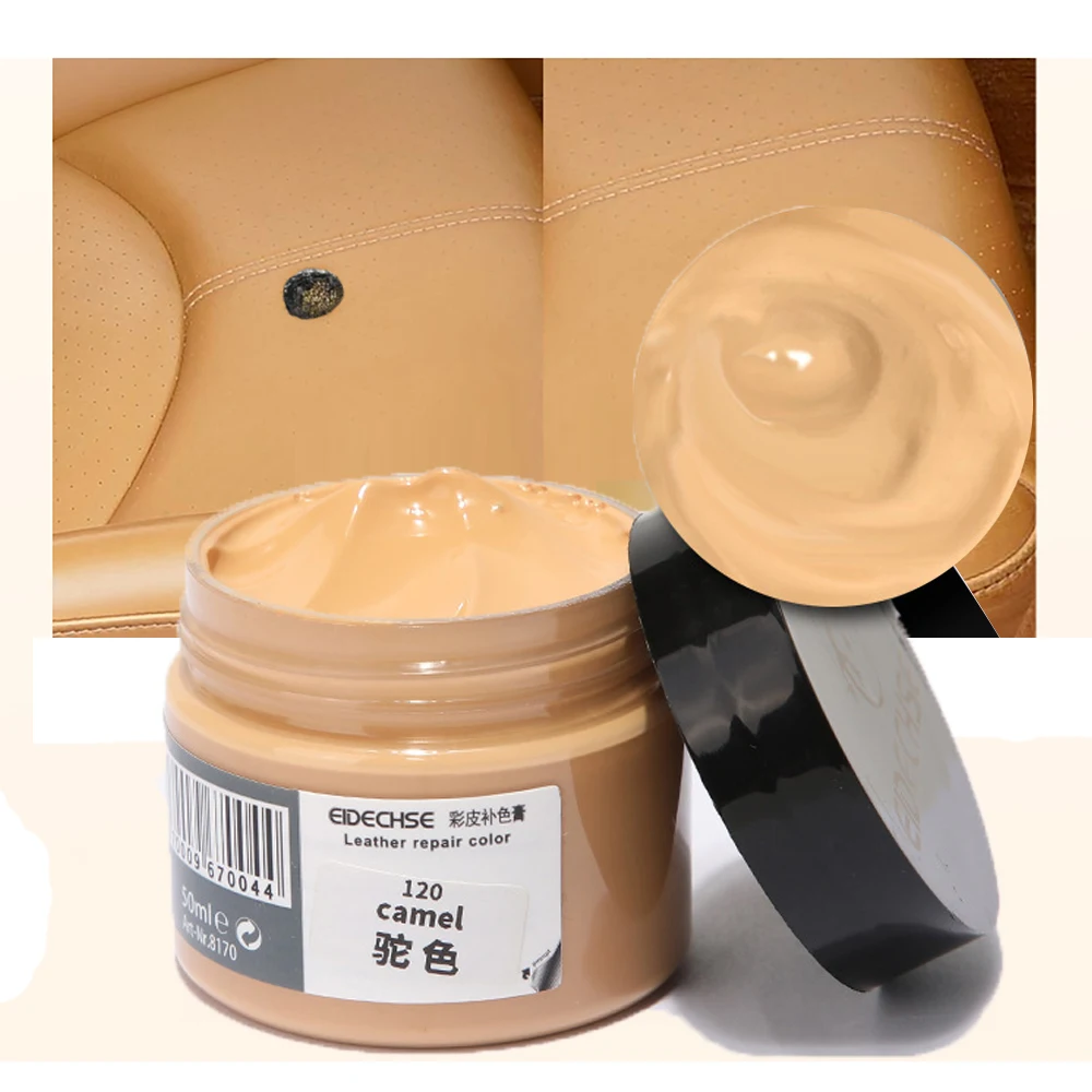 Leather Repair Gel Colorful Car Repair Scratches Cracks Home&Car Seat Leather Complementary Refurbishing Cream Paste