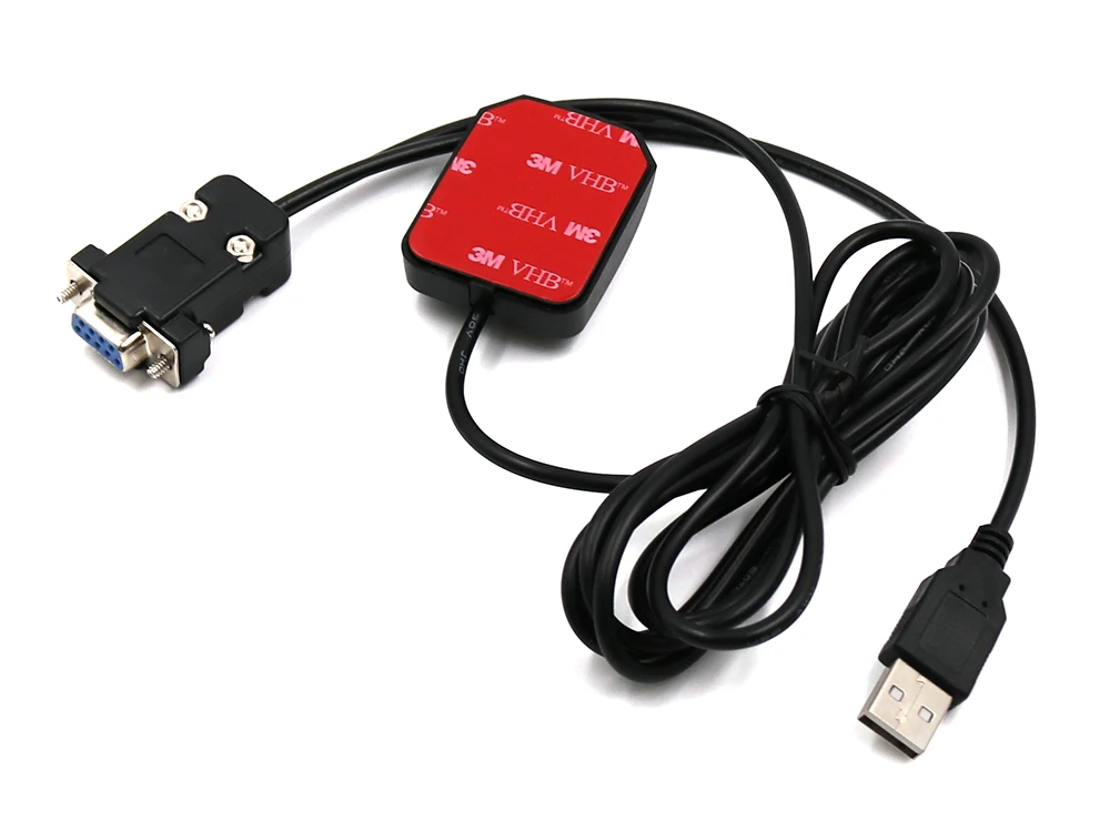 DB9 Мама+ USB разъем RS-232 GNSS приемник Двойной gps+ ГЛОНАСС приемник, 9600, NMEA, 4M FLASH, BN-81DU