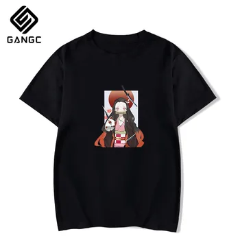 

Kimetsu No Yaiba Japanese Anime T Shirt Demon Blame Fashion Tshirt Hip Hop Top Tee Cool Men Demon Slayer Funny Cartoon T-shirt