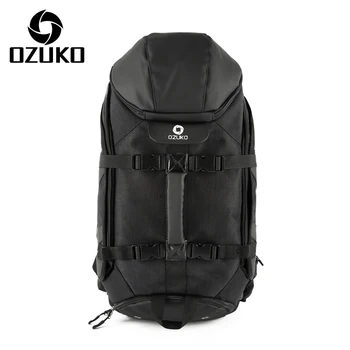 

Ozuko new oxford backpack Men's computer backpacks Sports waterproof travel backpack Large multi-functional mountaineering bag
