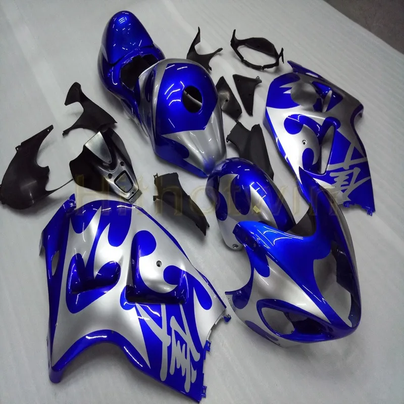 S Пользовательские мотоцикла обтекателя Для Suzuki GSX-R1300 1997 1998 1999 2000 2001 2002 2003 2004 2005 2006 2007+ красный - Цвет: S
