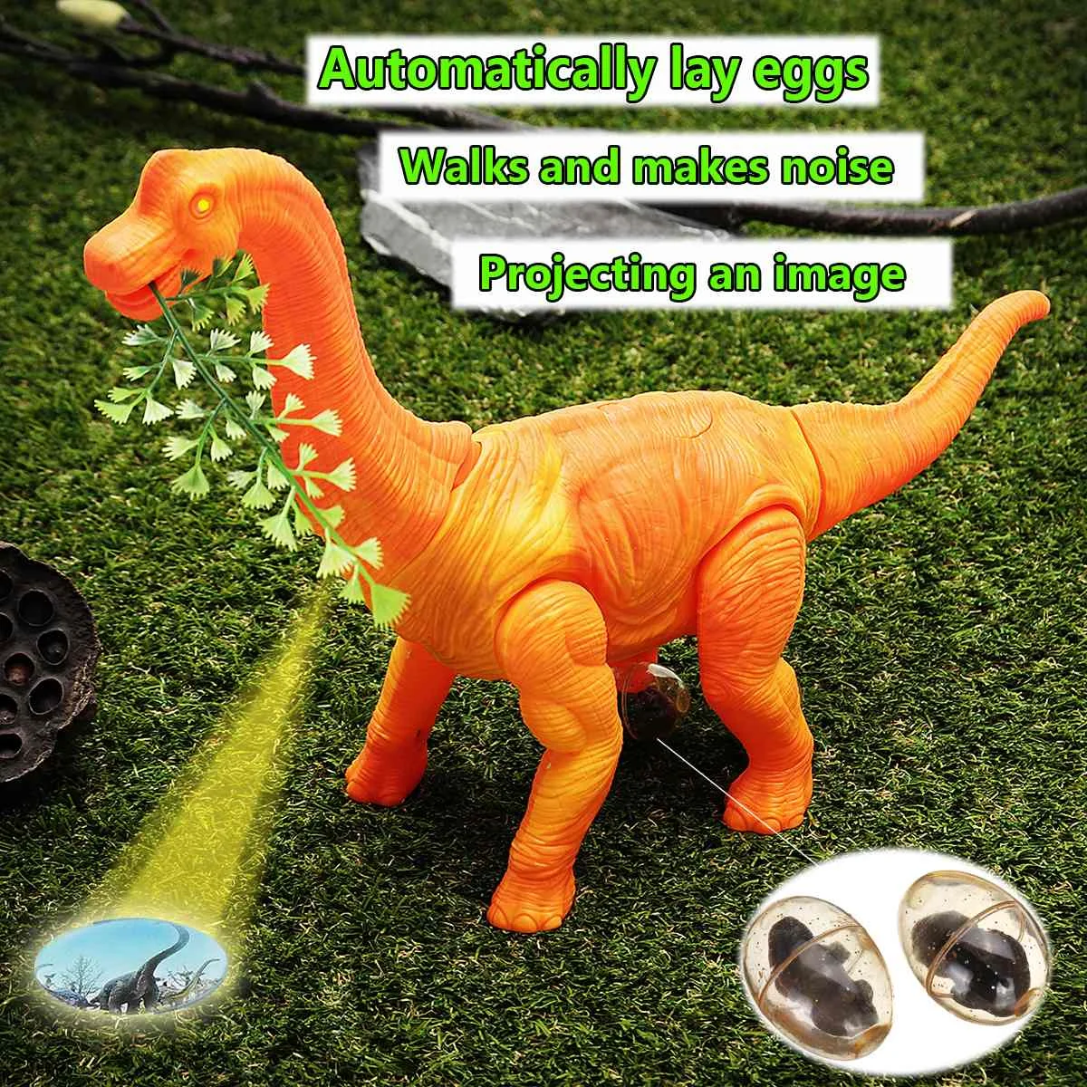 walking brachiosaurus toy