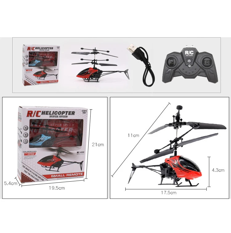 Mini RC Drone Fly RC Helicopter Aircraft Suspension Induction Helicopter Kids Toy LED Light Remote Control Toys For Children