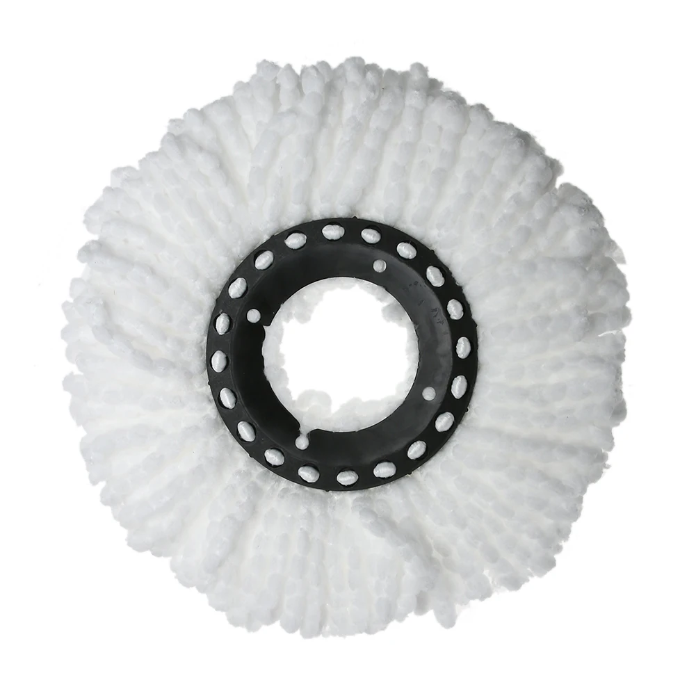 Replacement 360 Rotating Head Easy  Microfiber Spinning Floor Mop Head for Housekeeper Home Floor Cleaning Mop