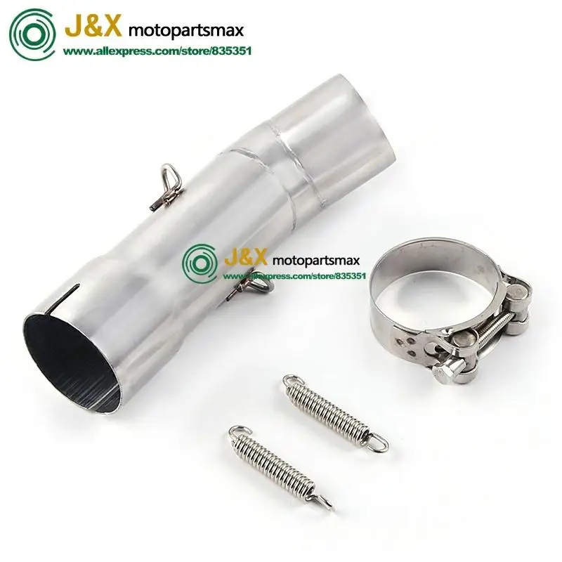 FZ8N Slip On Muffler For Yamaha FZ8N FZ8 FZ800 2010-2015 Motorcycle Full Exhaust System Muffler Contact Middle Link Pipe - Image 4