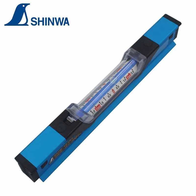 SHINWA 펭귄 블루 슬로프 수평계 룰러 튜브 바이알(발광 시트 포함) 파이프 모델 76358에 적합