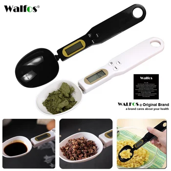 

WALFOS 500g/0.1g Kitchen Scales Measuring Cup Baking Accessories LCD Display Electronic Digital Spoon Power Free Shipping