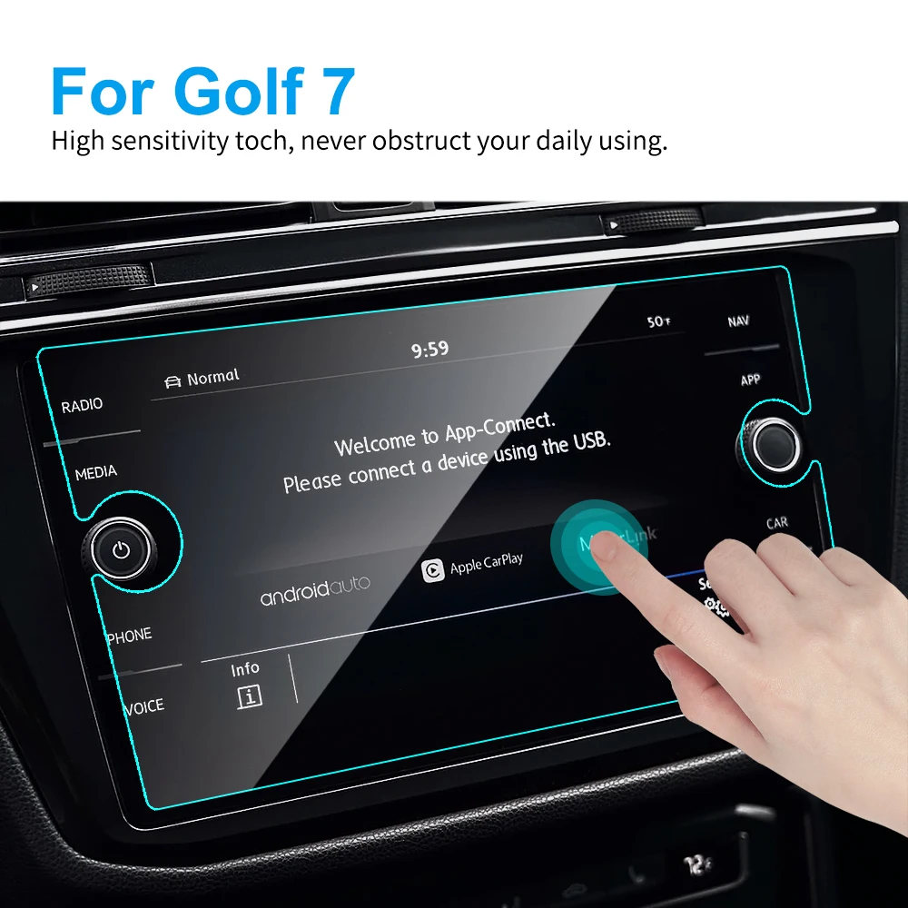 8 Inch TPU Car LCD Touch Screen Protector Protective Film for Volkswagen VW Golf 7 GTI GTE GTD Golf Variant Discovery Accessory 8 Inch TPU Car LCD Touch Screen Protector Protective Film for Volkswagen VW Golf 7 GTI GTE GTD Golf Variant Discovery Accessory
