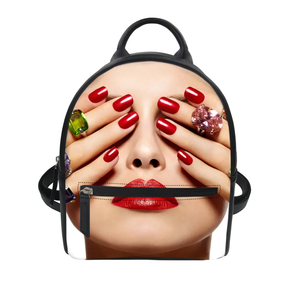 Рисунок 2 - Женский рюкзак с мини-принтом для маникюра