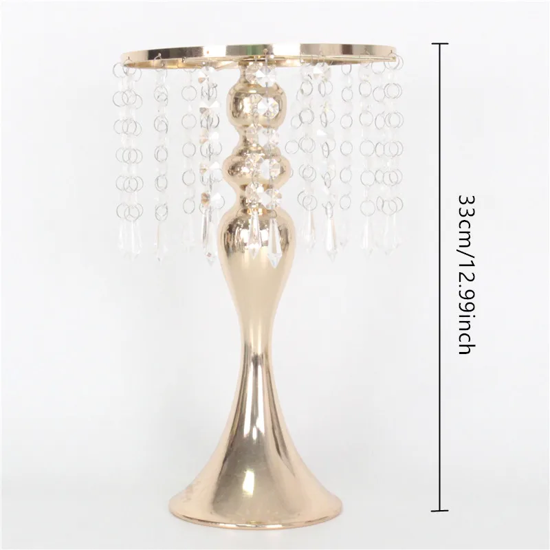 Personalizado 35cm peonias de seda BOLA DE FLORES ARTIFICIALES centros de mesa decoracion arreglo para boda telon de - Цвет: Candlestick  D