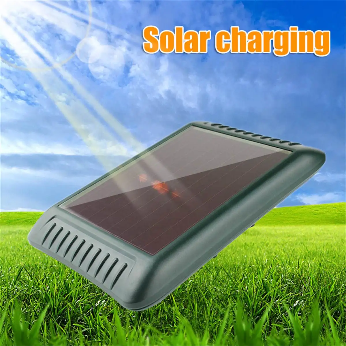 

Outdoor Garden Mole Repellent Solar Ultrasonic Mole Bird Mosquito Ultrasonic Pest Repeller Control Garden Yard