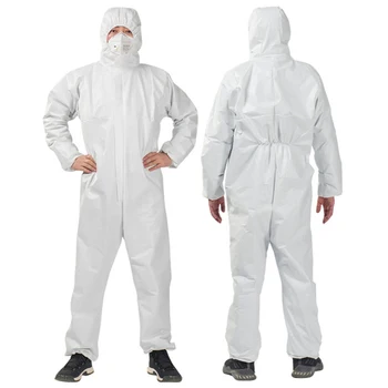 

Wear-resistant Suit Protection Clothing Protective Suit SMS Non-woven For Fabrics Hospital Laboratory Workshop Waterproof