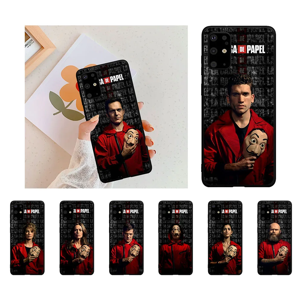 

Hot Phone Case For Samsung S6 S7 S8 S9 S10 S11 S11E Plus M10 20 30 40 Note8 9 10 Plus 2020 Spain TV La Casa de papel Fundas Etui