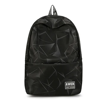 

Fashion Print Large Capacity Nylon Women Backpack Men School Bags For Teenage Girls College Travel Bagpack Middle School Packbag