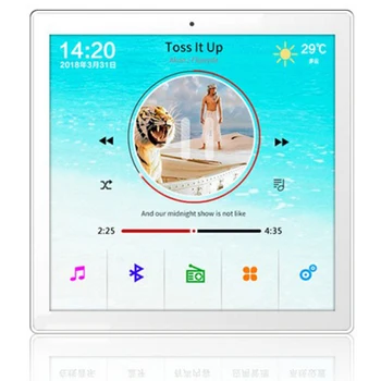 

FULL-Audio in Wall Amplifier Controller Contact Screen 86 Style Home Office Integrated Digital Stereo Audio in Wall Amplifier