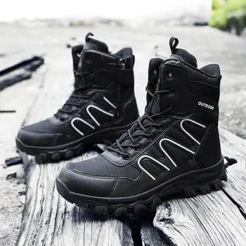 

Winter Men's Boots Classic Boots Men Autumn Outdoor Man Shoes Fashion Booties Comfortable Ankle Booties Sneakers High Quality