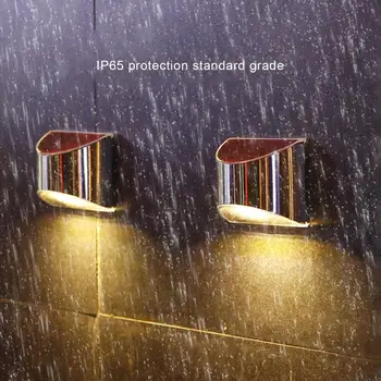 

2 Pieces Solar Powered Lamp 4 LED Solar Light Outdoor PIR Motion Sensor Waterproof Lighting For Outdoor Garden Wall Fence