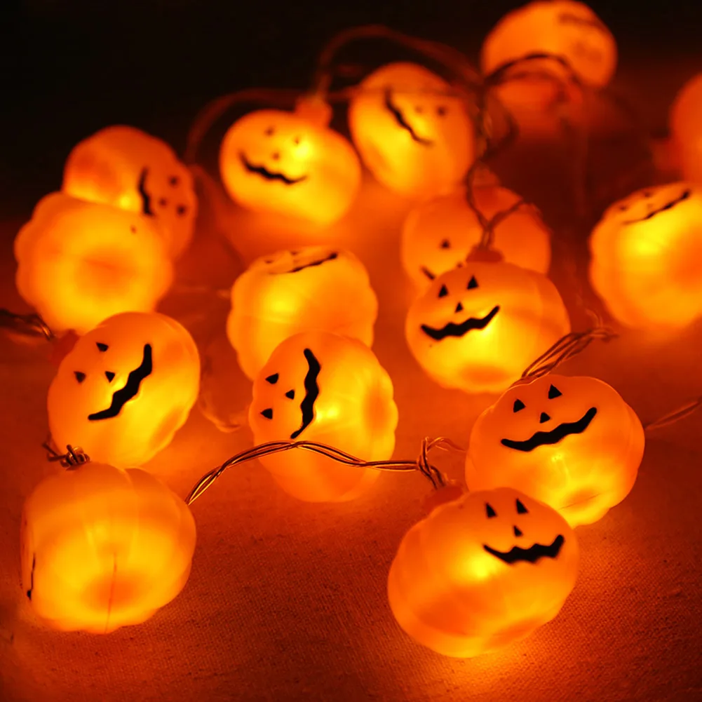 

20 LED Pumpkin String Light Halloween Decoration Home Party Fairy String Light