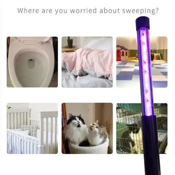 

3W/5W Portable UV Sterilizer Lamp Handheld Ultraviolet Disinfection LED Light for Home Toilet S26 20 Dropship