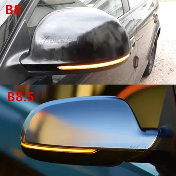 

2PCS LED Turn Signal Light Dynamic Blinker Indicator For Audi A4 A5 B8.5 S5 RS5 RS4 RS For Audi A3 8P A4 A5 B8 Q3 A6 C6 4F S6