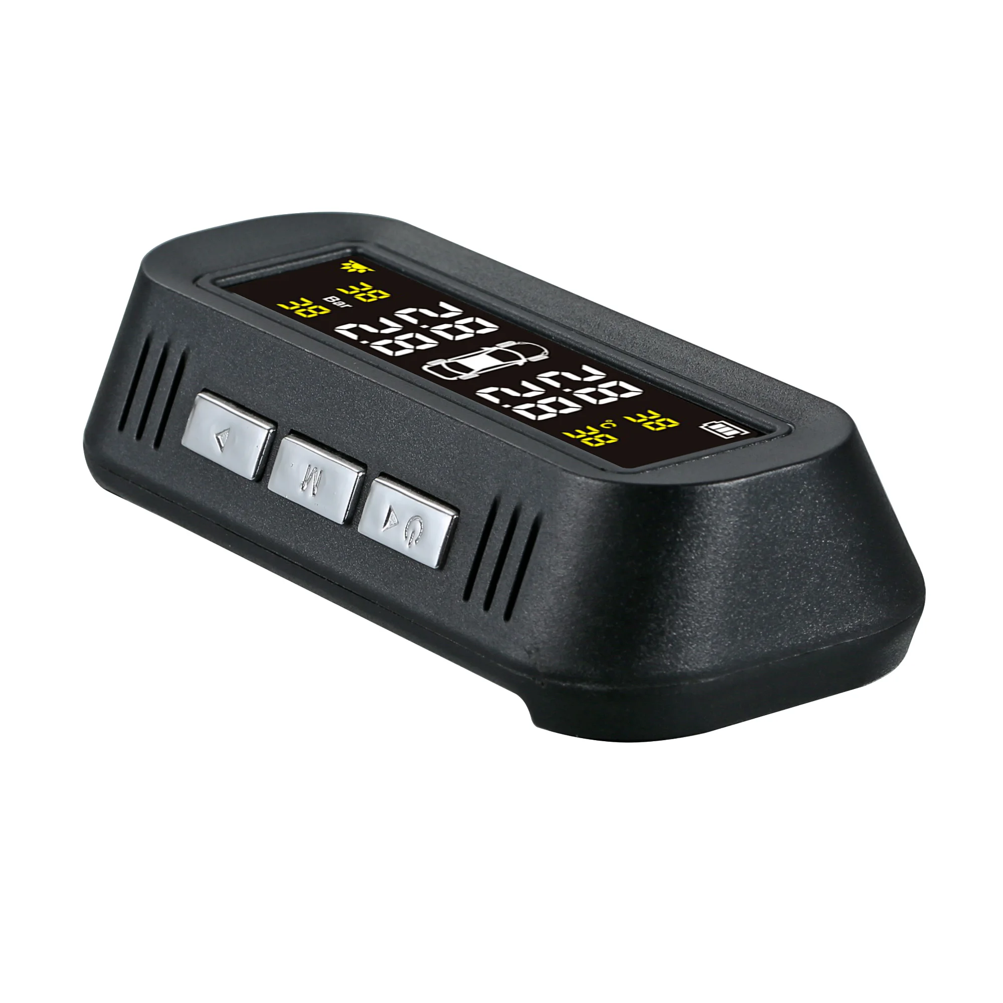 Система мониторинга давления в шинах TPMS на солнечной энергии с цифровым ЖК