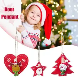 Инновационный брелок для рождественской елки, декоративная клипса для рождественской елки, украшение для двери, окна для домашнего декора