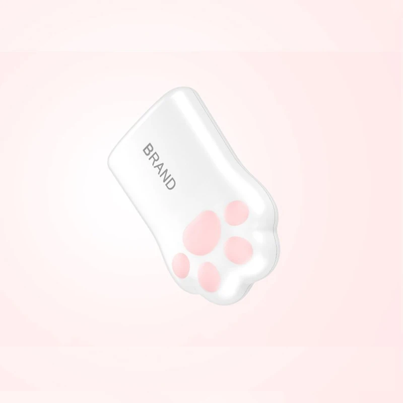 White 6000mAh small TUOSHIKE мини банк питания 10000 мАч Кошачий коготь Внешнее зарядное устройство Красивая кошачья лапа портативное зарядное устройство для Xiaomi iPhone samsung - Цвет: White 6000mAh small
