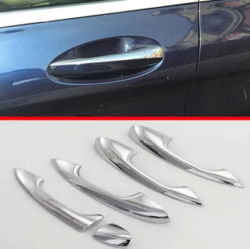 

For Benz C Class W205 2014-2017 ABS Chrome Car Decoration Door Handle Cover Trim Molding