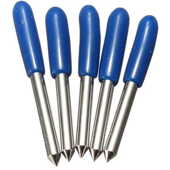 

Best 100pcs/lot 60 Degree for Roland Cutting Plotter Blade High hardness Tungsten Carbide Vinyl Cutter Knife blade machine tool